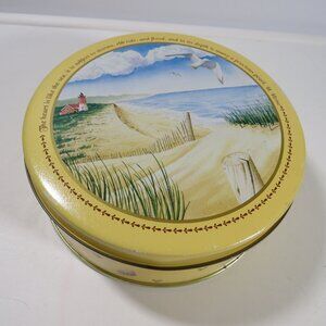 Hershey's Beach Scene Metal Tin (easy open) 7"
